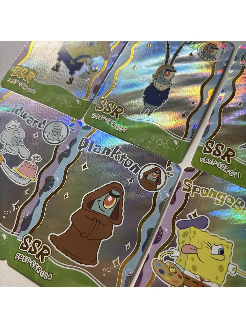 SpongeBob SquarePants TCG Cards - SSR LOT - KABAO 2024 VIACOM - Read Description